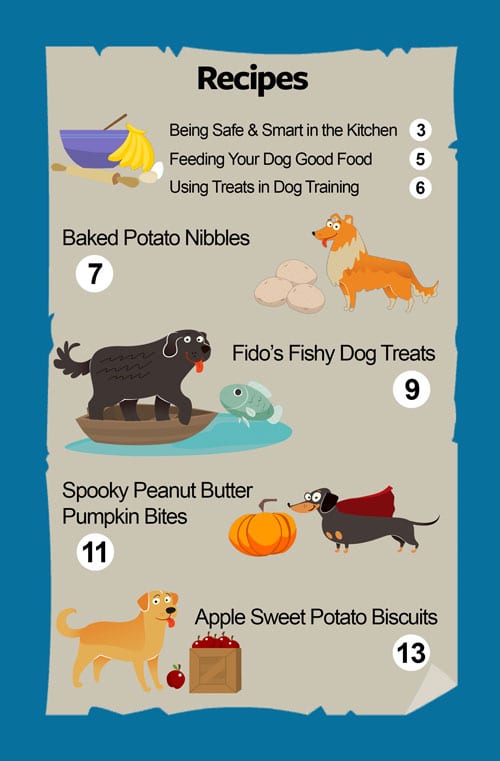 Doggone Good Dog Treat Cookbook Table of Contents 1